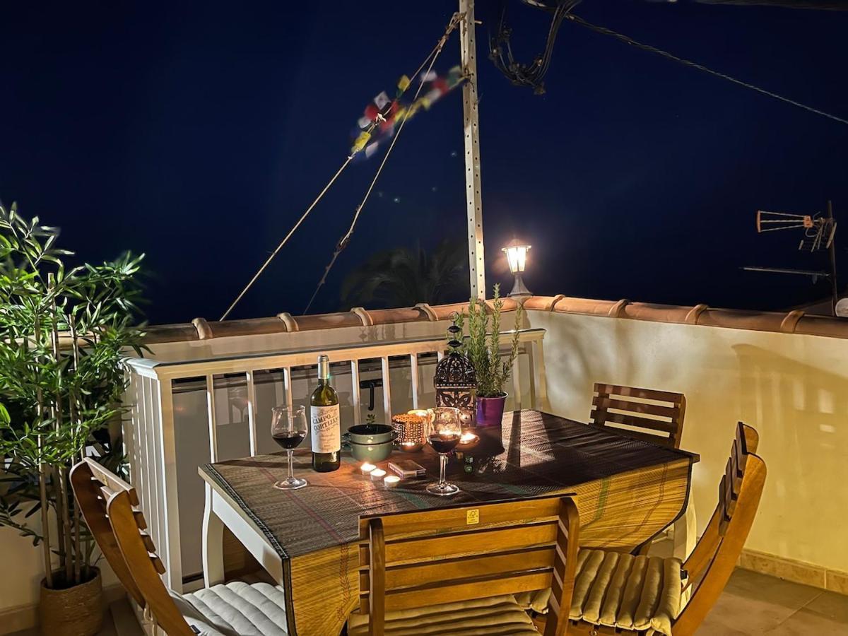 Oldtown Family House With Amazing Terrace - 3 Minutes From Beach! Вильяхойоса Экстерьер фото